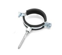 VPCPWTYZY Morsetto for staffa for tubo da 2 pezzi con vite e anello di espansione: supporto parete soffitto M8/M10: for in metallo catholic(38-43mm)