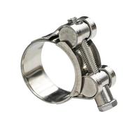 VPCPWTYZY Morsetto for tubo flessibile a T in acciaio inossidabile 304 da 4 pezzi: clip for regolabile 17 a 91 mm: fissaggio aria/acqua: applicazione di scarico e saldatura catholic(32-35mm)