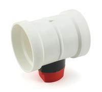 VPCPWTYZY Serranda motorizzata Rotonda: valvola di ritegno in PVC 220 V CA: Dimensioni 75/110/160/200 mm: for Tubo di Ventilazione Catholic(110mm)