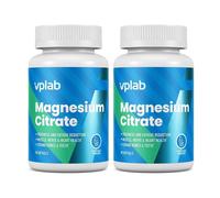 VPLAB Magnesium Citrate - 2 PRODOTTI AL PREZZO DI 1 2x90 pz Capsule