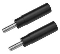 VPLPEREQAK Per K&awasaki Per NINJA 650 1000 Per H2SX Z1000SX 1400GTR Supporto Per Navigatore GPS Per Moto Estensione Per Telefono Al Manubrio Supporto Telefono Moto(Black 1 pair)