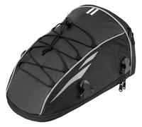 VPLPEREQAK Portapacchi Borsa Da Sella Moto Bagagli Sella Coda Borsa 10L Portapacchi Portaoggetti Borsa Serbatoio Attrezzi Borsa Impermeabile Telo Coprimoto(Silver)