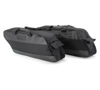 VPLPEREQAK Portapacchi Borsa Da Sella Per Touring Per Strada Per King Per Electra Per Street Per Glide Per Ultra Per Tour Per FLTR Bagagli Portapacchi Imbottitura Sella Borsa(2 pc)