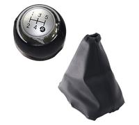 VPNMNZTPAP Pomello Cambio Per TOYOTA Per AURIS 2007-2011 5 6 Velocità Pomello Cambio Leva Cuffia Copertura(5 Speed Silver Set)