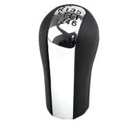 VPNMNZTPAP Pomello Cambio Per Toyota Per Corolla Per Verso RAV4 5 6 Marce MT Pomello Cambio Per Auto Pelle PU Leva Stick(Chrome,6 speed)