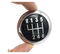 VPNMNZTPAP Pomello Cambio Per VW Per Passat B6 2005-2011 Pomello Cambio Manuale A 5 6 Marce Leva Emblema Cappuccio Copertura Superiore(6 Speed)