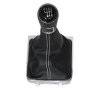 VPNMNZTPAP Pomello Cambio Per VW Per Passat B6 CC 3C R36 TDI TFSI TSI 2006-2011 5 6 Marce Pomello Cambio Leva Cuffia Copertura(6 Speed White Line)