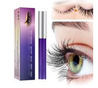 VPOUERY Advanced Eyelash Growth Serum - Siero ciglia allungante, Lash cocainesiero ciglia, Lengthening & Strengthening Formula for Long, Thick & Healthy Lashes - Natural Ingredients - Fast Results