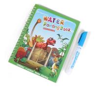 VPOUERY Libro da colorare con Acqua, per Bambini 6-24 Mesi | con Penna Acqua Inclusa | 100% Riutilizzabile & Sicuro
