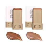 VPOUERY Serum-Infused Skin Tint Foundation Stick - Longwear & Buildable Coverage - Multi-Use as Foundation, Contour & Concealer - For All Skin Types
