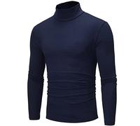 VPQILH Uomo Invernale Dolcevita Maglia Termica Uomo Manica Lunga Intimo Termico Traspirante Abbigliamento Tecnico Elasticizzante in Microfibra Maglia Termica Uomo Maglia Termiche da Uomo