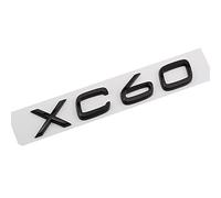 VPVCKMVTVZ Auto 3D ABS Posteriore Coda Tronco Lettere Logo Distintivo Emblema Decalcomanie Adesivo Stile Adatto for Volvo XC40 XC60 XC90 Accessori(Black,XC 60)