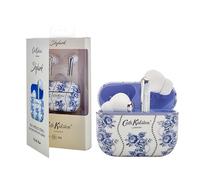 VQ Cath Kidston Skylark Cuffie Bluetooth 5.4 TWS con Motivo Elegante Applicato a Mano - Auricolari Wireless con Riduzione Rumore Chiamate ENC, Micro HD, Autonomia 40 Ora, Compatibili iOS E Android