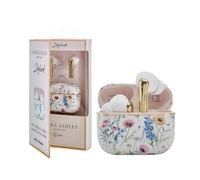 VQ Laura Ashley Skylark Cuffie Bluetooth 5.4 TWS con Motivo Elegante Applicato a Mano - Auricolari Wireless con Riduzione Rumore Chiamate ENC, Micro HD, Autonomia 40 Ora, Compatibili iOS E Android