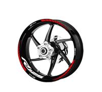VQLDPX Adesivi per Cerchioni Riflettenti per Motociclette per Yamaha YZF-R125 YZF R125 YZFR125 Adesivo per Mozzo Ruota Adesivo per Cerchio Adesivi per Ruote Decalcomania per Ruote(Colore 7)