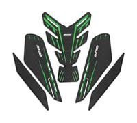 VQLDPX Adesivo di Protezione per Serbatoio Carburante Moto per Kawasaki per Ninja 500 SE per NINJA500 2024 Adesivo per Trazione Serbatoio Protezione Serbatoio Carburante(Colore 3)