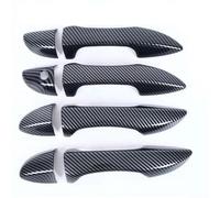 VQLDPX Copertura Per Maniglia Della Portiera Dell'auto Per Toyota Per Corolla 2014-2018 Coperture Protettive Guida A Destra Adesivo Porte Copri Maniglia Portiera Auto Forma Decorativ(Nero 1)