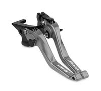 VQLDPX Parte Moto Leva Frizione Freno CNC in Alluminio Regolabile per Yamaha FZS 600 per Fazer 1998-2003 Accessori Moto Accessori(Titanio)