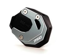 VQLDPX Piastra di Supporto per Cavalletto Laterale per Moto per per Forza 750 per FORZA750 2020-2025, Estensione per Cavalletto Laterale Piastra di Estensione per cavalletto Laterale per(Titanio)