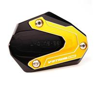 VQLDPX Piastra di Supporto per Cavalletto Laterale per Moto per Suzuki V-Storm 800DE VSTROM V Strom 800/1000 DE 2023-2025 Piastra di Estensione per cavalletto Laterale per(Oro)