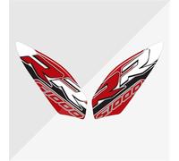VQLDPX Protezione Serbatoio Antiscivolo Protezione Serbatoio Moto per BMW S1000RR S 1000 RR S1000 RR S 1000RR 2019-2024 Adesivi Laterali per Serbatoio Carburante Protezione Adesivi Serbatoio Moto
