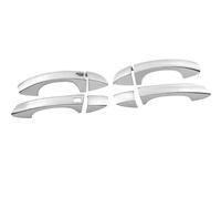 VQLDPX Rivestimento Per Maniglia Della Portiera Auto Per VW Per Golf 6 MK6 2009-2011 2012 2013 Coperture Protettive Adesivo Decorativo Porte Copri Maniglia Portiera Auto Forma Decorativ(Argento 1)