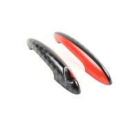 VQLDPX Rivestimento Per Maniglie Delle Portiere Auto Per MINI Per Cooper S JCW R53 R 53 Decorative Esterno Anteriore Porte Copri Maniglia Portiera Auto Forma Decorativ(Colore 1,Posteriore)