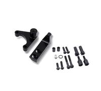 VQLDPX Stabilizzatore Ammortizzatore di Sterzo per Moto in Fibra di Carbonio per Ducati Hypermotard 950 SP RVE 2019-2023 Kit Staffa di Montaggio(X-2)