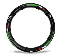 VQLDPX Strisce adesive per Cerchioni Moto per MV Agusta F3 675 800 F4RR Brutale800 920 990 1000 1090RR Decalcomania per Cerchi Riflettenti Adesivo Riflettente(Colore 1)