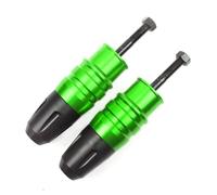 VQLDPX Tamponi Paratelaio Slider Telaio per Moto per Kawasaki per Versys 650 1000 per Versys650 Protezione Anticaduta Protezione Antiurto Protezione Moto(Verde,X-1)