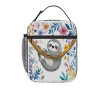 VQUVQV Borsa termica per il pranzo per donne e uomini, con koala ad acquerello, riutilizzabile, isolata, a prova di perdite, borsa termica per lavoro, scuola, picnic, viaggi
