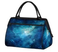 VQUVQV Borsone da viaggio, impermeabile, per sport, palestra, weekender, per la notte, per uomini e donne, Nebulosa Universo Galassia
