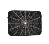 VQUVQV Custodia per computer portatile da 13 pollici con ragnatela nera e bianca, custodia per computer portatile, sottile e leggera, borsa per il trasporto