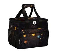 VQUVQV Grande borsa per il pranzo per donne e uomini, sistema solare, portatile, isolata, a prova di perdite, contenitore termico per il pranzo, per lavoro, picnic, viaggi