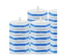 Vqxmhrpw Scopino for WC USA E Getta, 50 Pezzi di Ricambio for Bacchetta for WC, Testine Monouso Compatibili con Tutte Le Ricariche for Bacchetta for WC