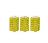 Vqxmhrpw Set di Spazzole for WC Monouso da Parete, Strumento for La Pulizia del Bagno Domestico, Senza Angoli Morti, Testine di Ricambio(Yellow Heads 18 PCS)