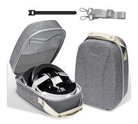 VR Custodia Compatibile per PS5 VR2/PSVR2, Custodia da Trasporto per Cuffie da Gioco VR Occhiali Scatola da Viaggio Rigida EVA Custodia Valigia Protettiva Multifunzionale per Accessori VR