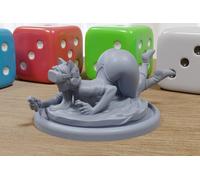 VR Gamer Ragazza - Sexy Pin-Up Fan Art. - 3D Stampato Miniatura Figura -
