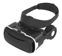 VR Headset VR Headset with Wireless Headphones Virtual Reality Headset for VR Videos Games 3D Movies Compatible with iOS and Android Smart Phones Gift for Kids and Adults