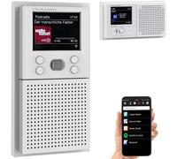 VR-Radio Radio Da Incasso Internet Wi-Fi Con Bluetooth TFT Display Colore Bianco