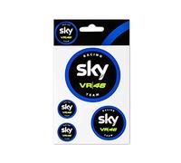 VR46 Adesivi Sky Racing,Unisex,One Size,Multi