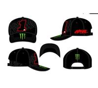 VR46 BAGNAIA - Monster Dual Line,cap,Uomo,Black,