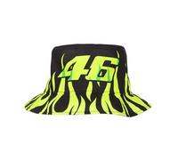 VR46 Bob Cappello da pescatore Monster Flammes Moto GP Ufficiale Nero Giallo, nero/giallo, L/XL