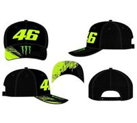VR46 MONSTE Dual Line,cap,Uomo,Black,