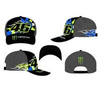 VR46 Monster Dual,cap,Uomo,Black,