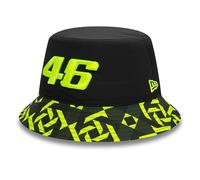 VR46 New Era Fall 2024 Fisherman Hat,Man,Black,M