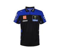 VR46 Polo Replica Team Yamaha Monster ,Uomo,M,Nero