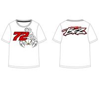 VR46 Riders Academy Marco Bezzecchi T-Shirt,Kid,White,12/14