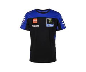 VR46 T-Shirt Replica Team Yamaha Monster ,Uomo,XL,Nero