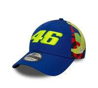 VR46 Valentino Rossi Ufficiale NEW ERA Vale M-CROWN Baseball Cap Regolabile Blu